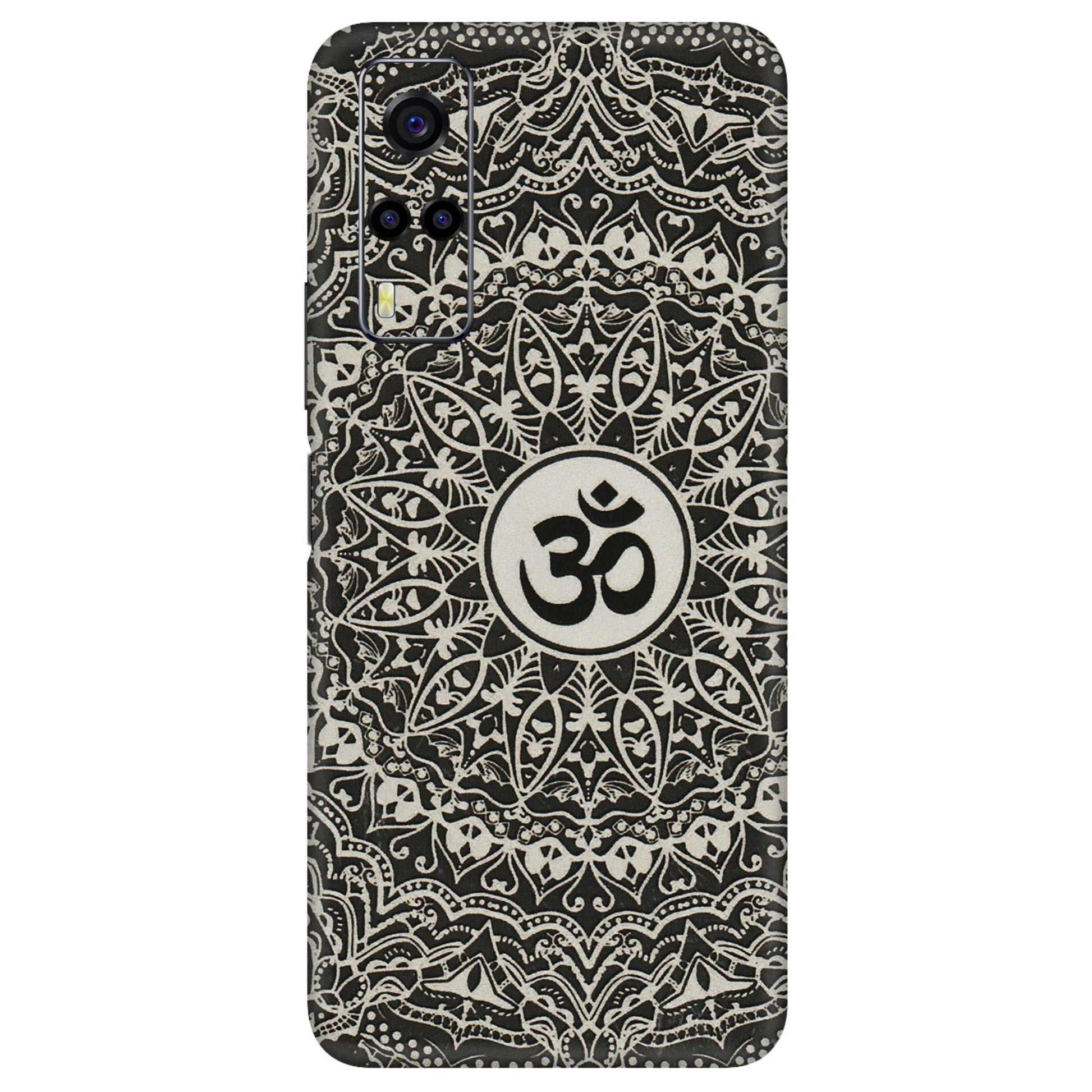 VIVO Y Series Phone Skins (All Models) - Aum Elegant Mandala - 3D Embossed Finish (L-62) Vivo Y53S