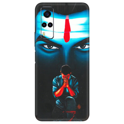 VIVO Y Series Phone Skins (All Models) - Mahakal Bhakt - Matte Finish (M-112) Vivo Y53S