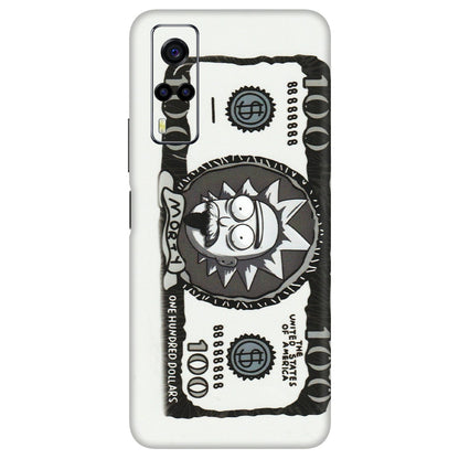 VIVO Y Series Phone Skins (All Models) - Rick And Morty Hundred Dollar Anime - Matte Finish (M-161) Vivo Y53S