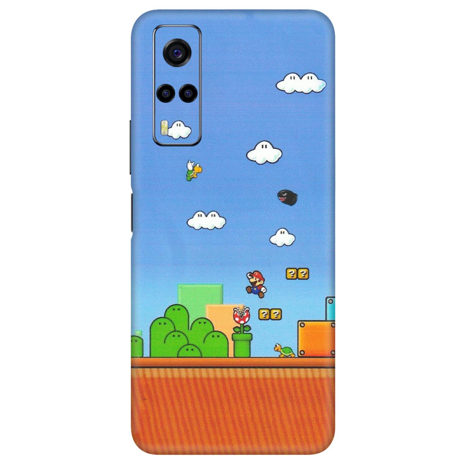VIVO Y Series Phone Skins (All Models) - Mario Game Scene - Matte Finish (M-24) Vivo Y53S