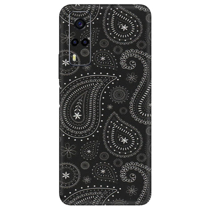 VIVO Y Series Phone Skins (All Models) - Black Sober Kerry - Matte Finish (M-37) Vivo Y53S
