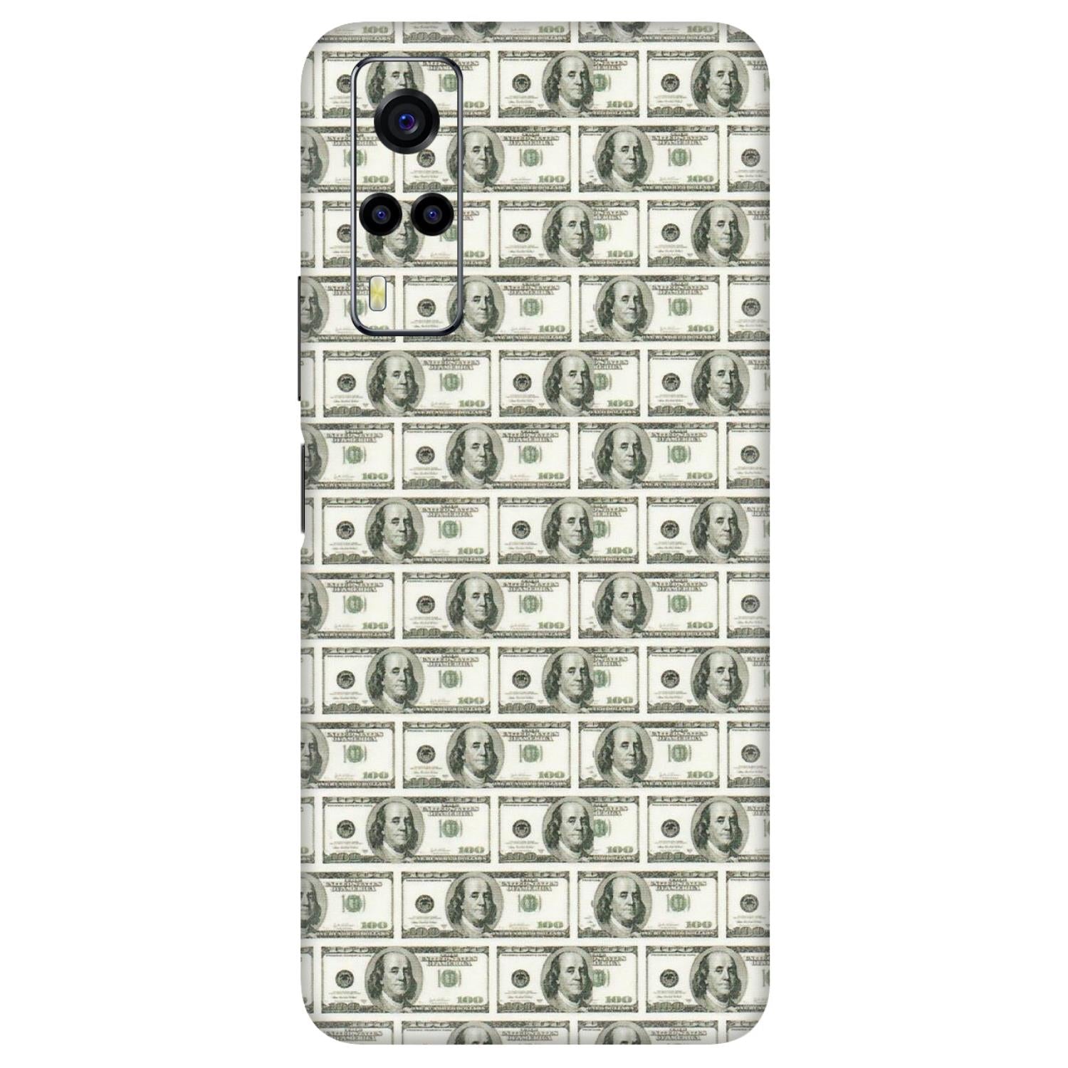 VIVO Y Series Phone Skins (All Models) - I Love Dollars - Matte Finish (M-40) Vivo Y53S