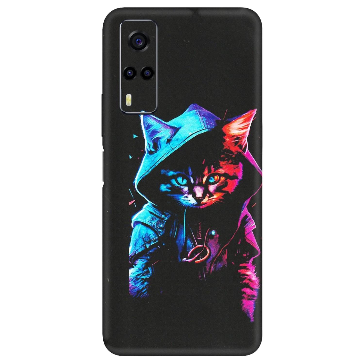VIVO Y Series Phone Skins (All Models) - Cyberpunk Cat - Matte Finish (M-45) Vivo Y53S