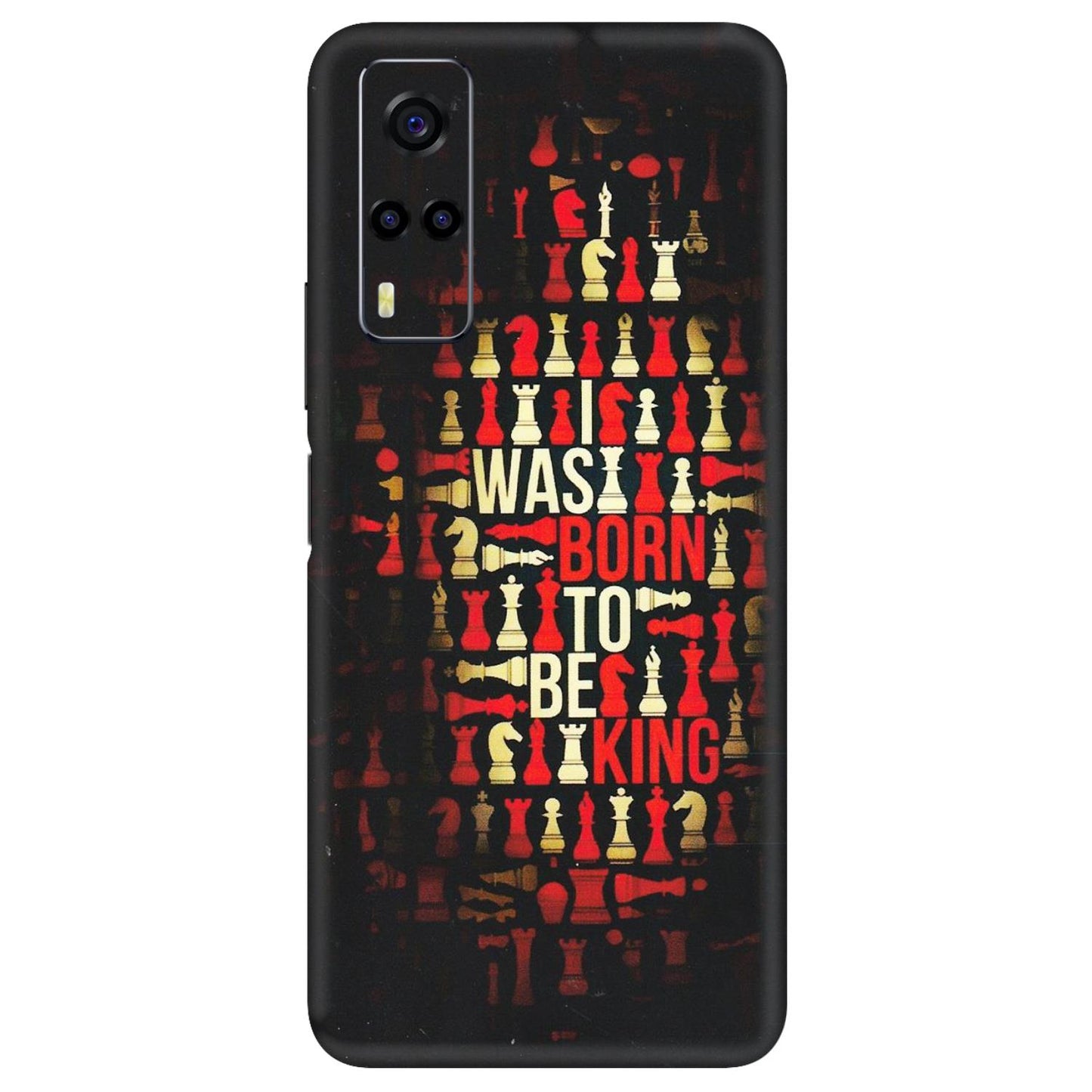 VIVO Y Series Phone Skins (All Models) - Born To Be King - Matte Finish (M-73) Vivo Y53S