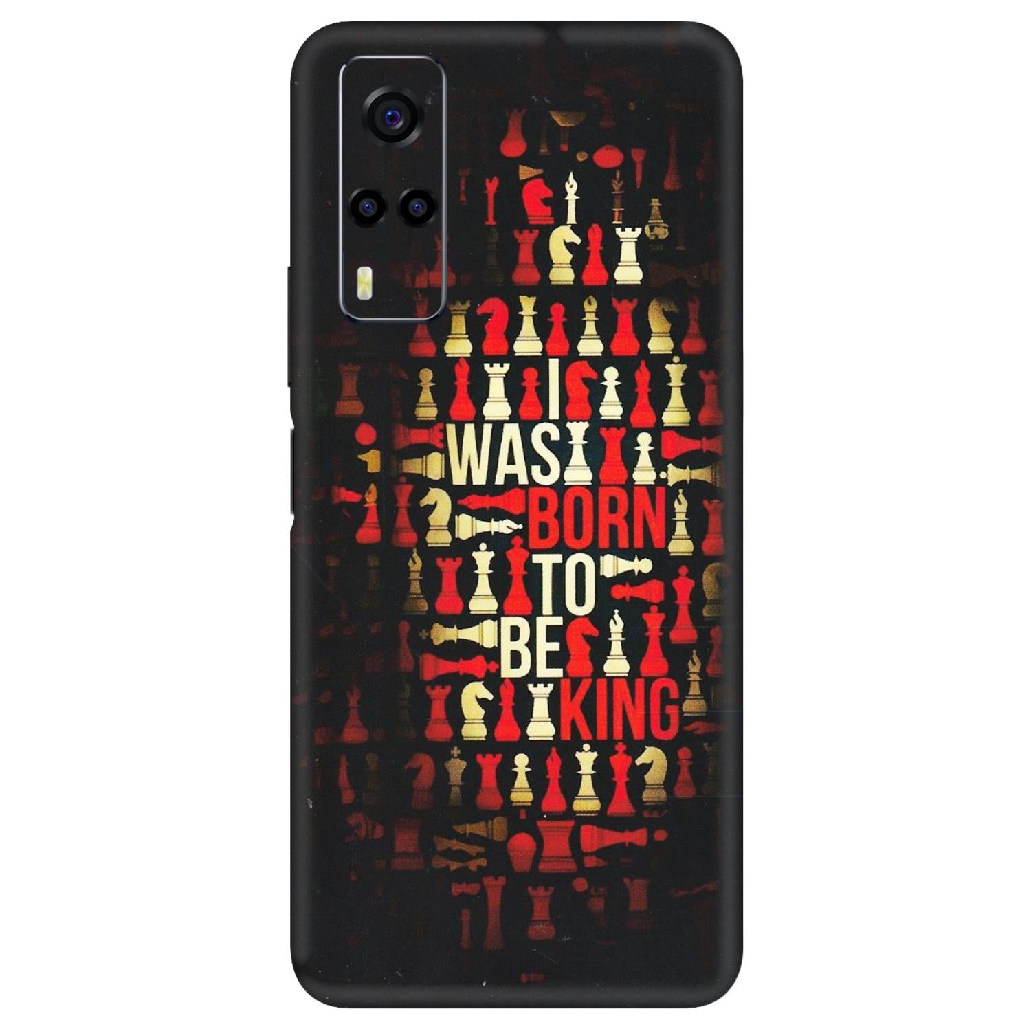 VIVO Y Series Phone Skins (All Models) - Born To Be King - Matte Finish (M-73) Vivo Y53S