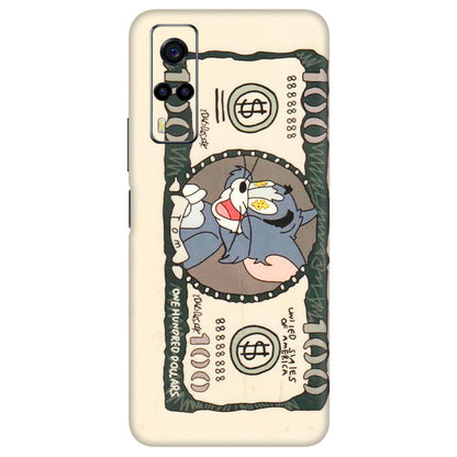 VIVO Y Series Phone Skins (All Models) - One Hundred Dollar Tom - Transparent Finish (T-16) Vivo Y53S