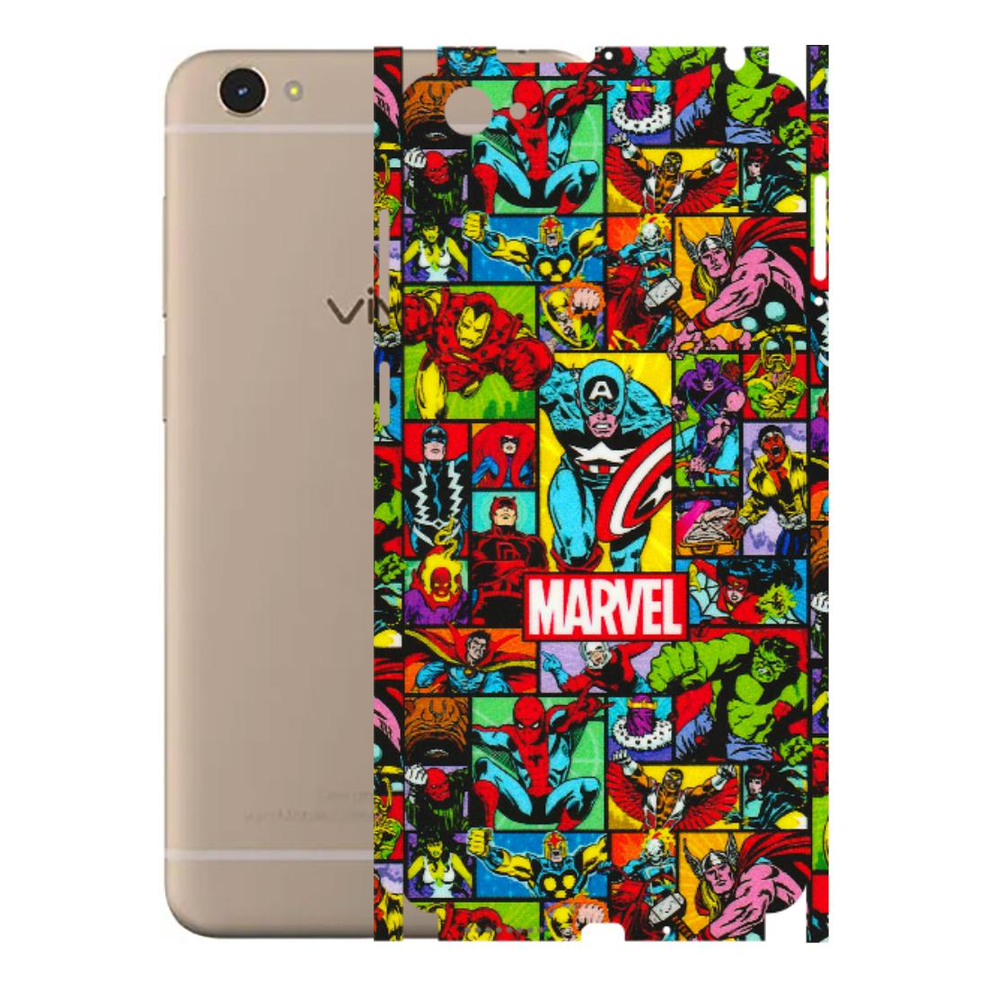 VIVO Y Series Phone Skins (All Models) - MARVELOUS Comic Characters - 3D Embossed Finish (L-129) Vivo Y55L
