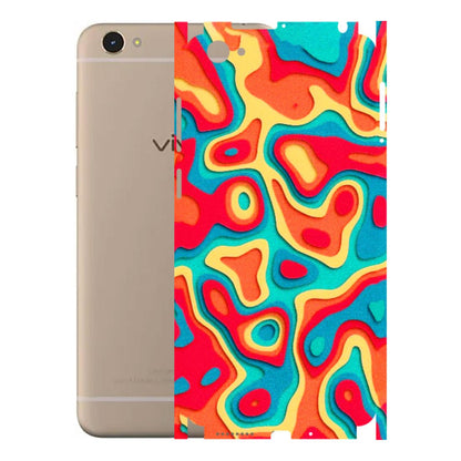 VIVO Y Series Phone Skins (All Models) - Abstract Swirl - 3D Embossed Finish (L-150) Vivo Y55L