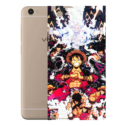 VIVO Y Series Phone Skins (All Models) - Luffy Anime Character - 3D Embossed Finish (L-203) Vivo Y55L