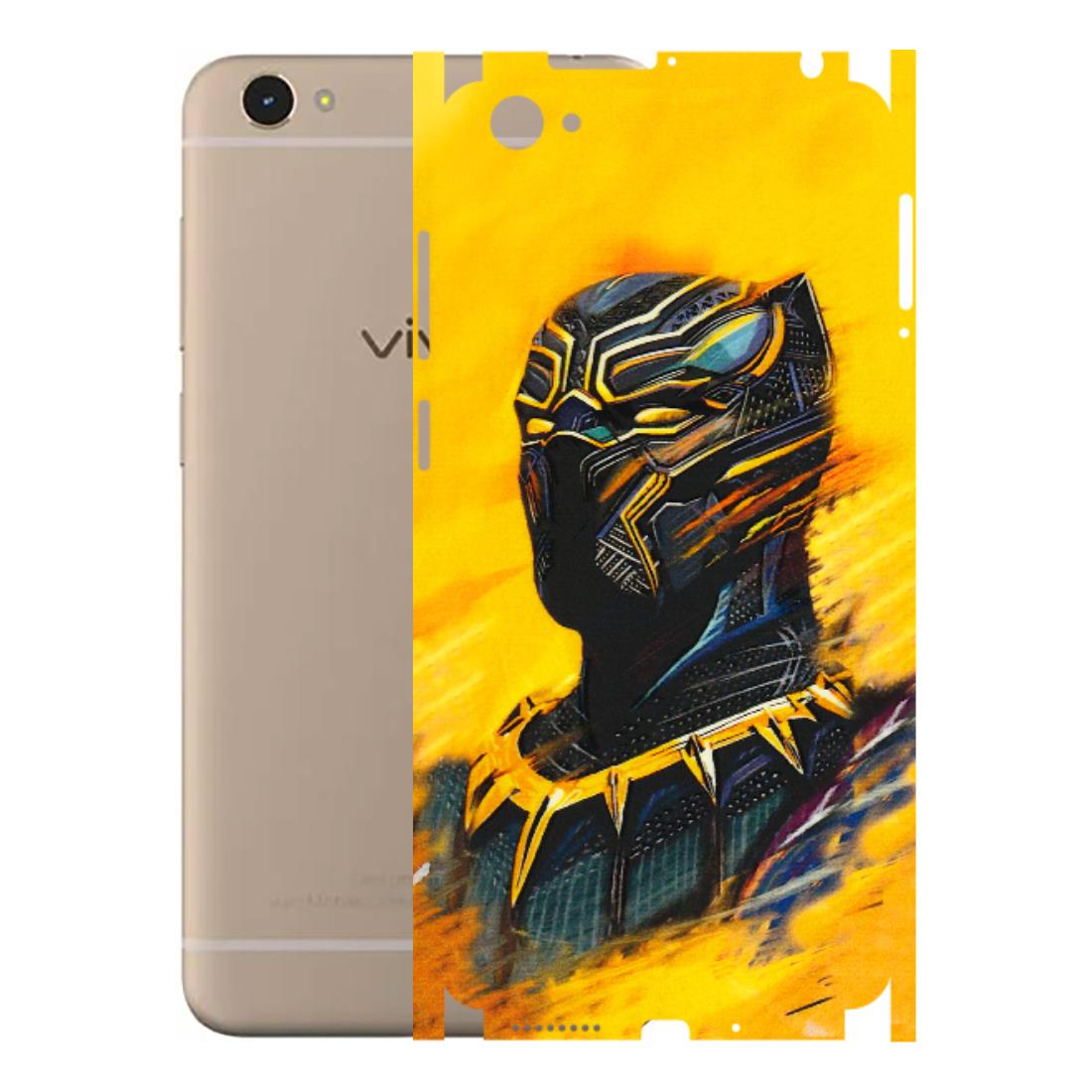 VIVO Y Series Phone Skins (All Models) - Yellow Panther - 3D Embossed Finish (L-54) Vivo Y55L