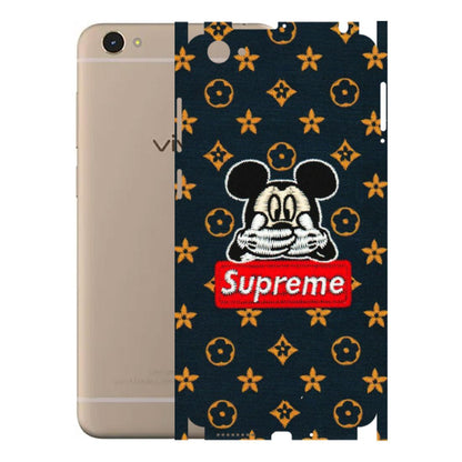 VIVO Y Series Phone Skins (All Models) - Mickey Supreme - Matte Finish (M-83) Vivo Y55L