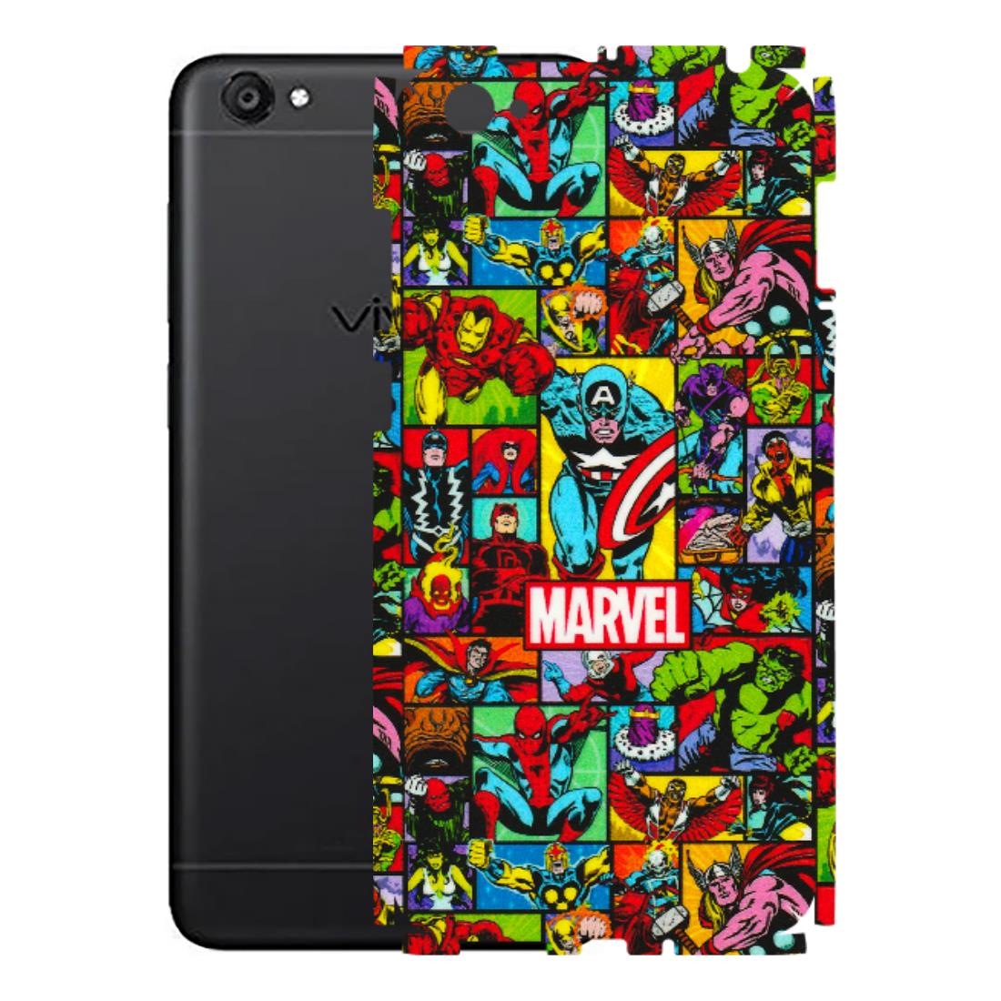 VIVO Y Series Phone Skins (All Models) - MARVELOUS Comic Characters - 3D Embossed Finish (L-129) Vivo Y55S