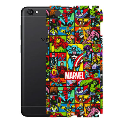 VIVO Y Series Phone Skins (All Models) - MARVELOUS Comic Characters - 3D Embossed Finish (L-129) Vivo Y55S