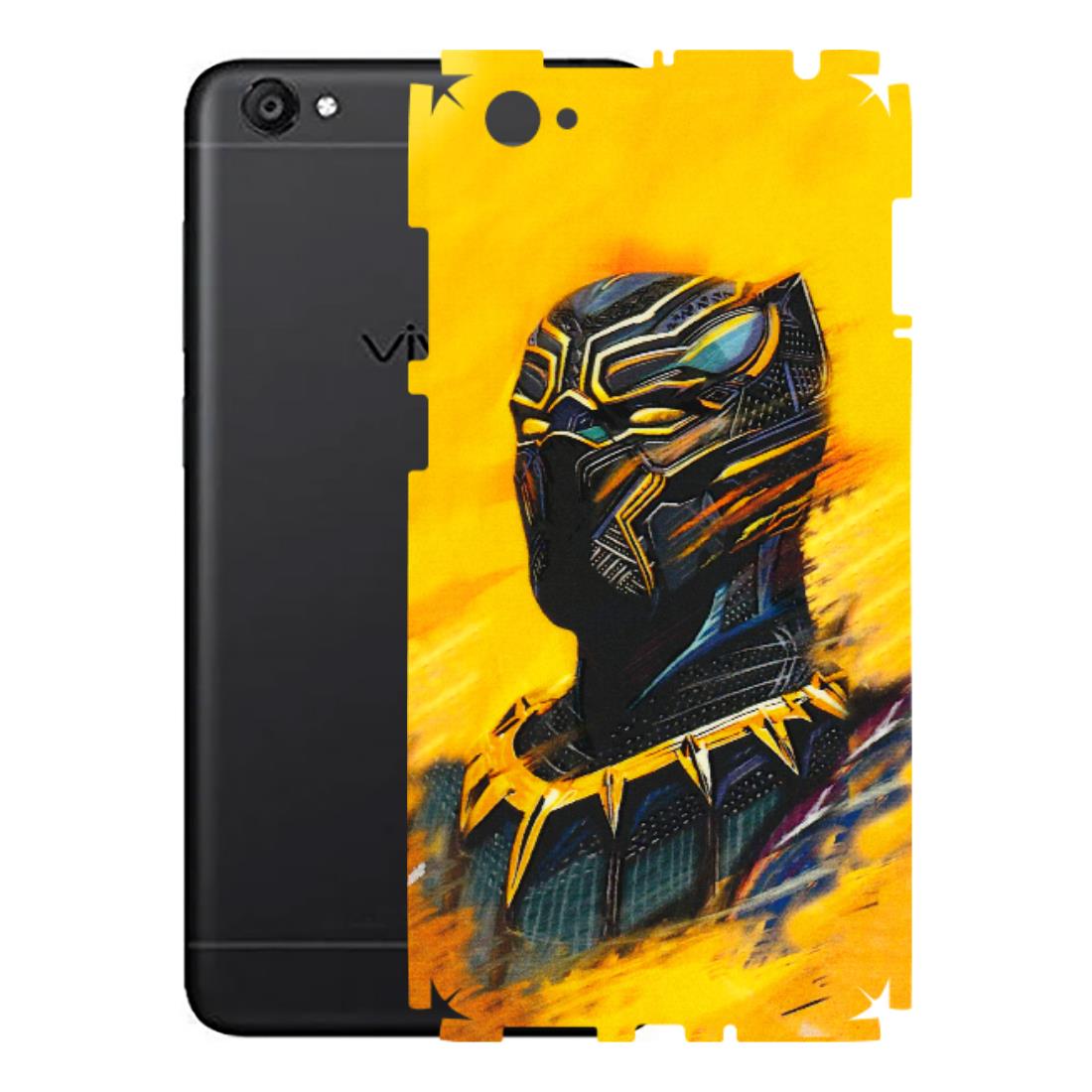 VIVO Y Series Phone Skins (All Models) - Yellow Panther - 3D Embossed Finish (L-54) Vivo Y55S