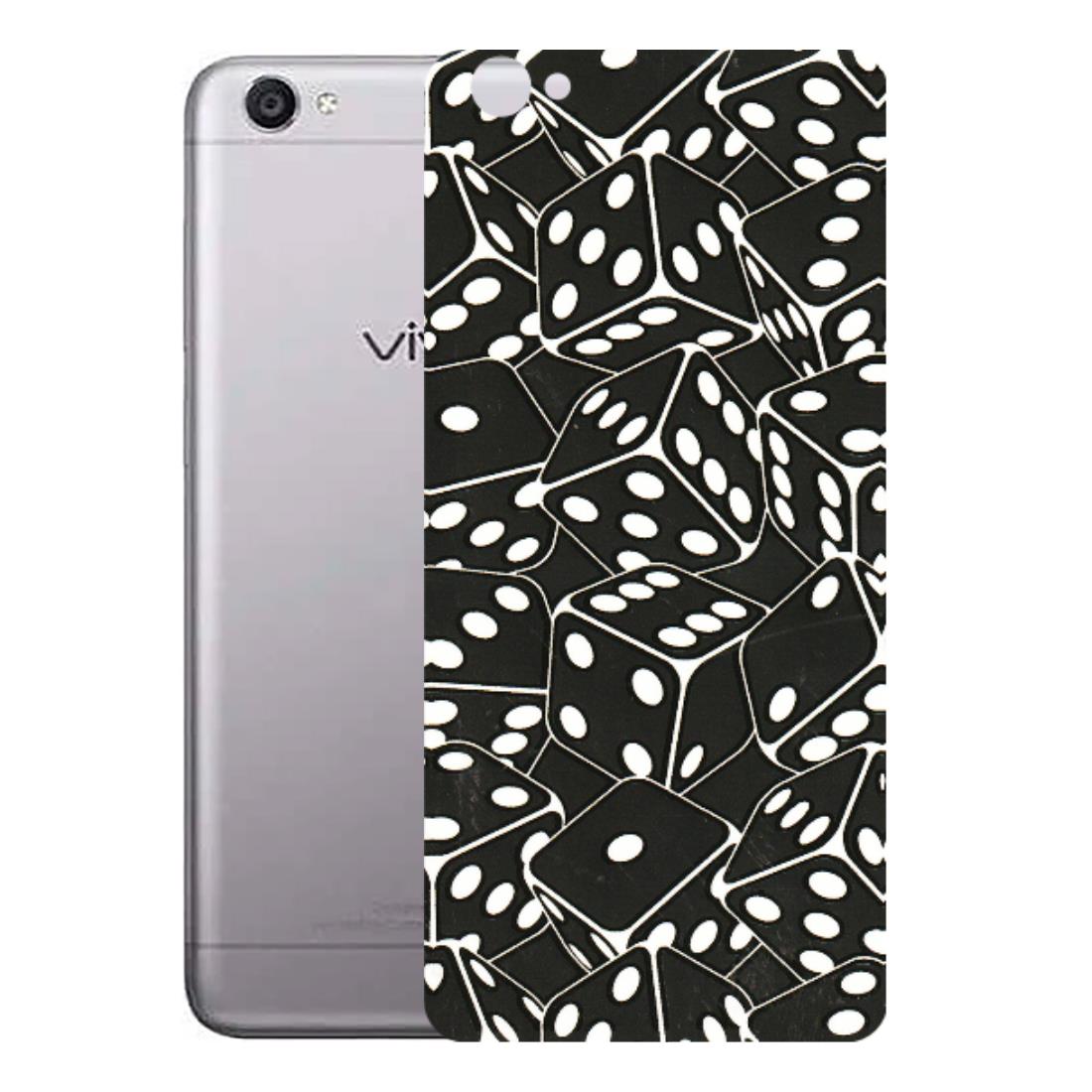 VIVO Y Series Phone Skins (All Models) - Big Black Dices - 3D Embossed Finish (L-106) Vivo Y55