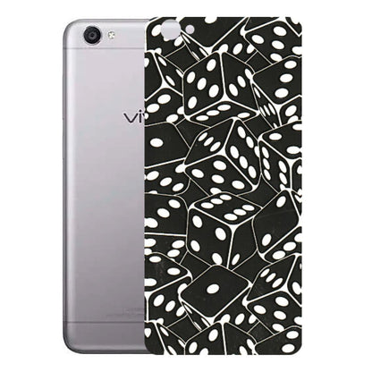 VIVO Y Series Phone Skins (All Models) - Big Black Dices - 3D Embossed Finish (L-106) Vivo Y55