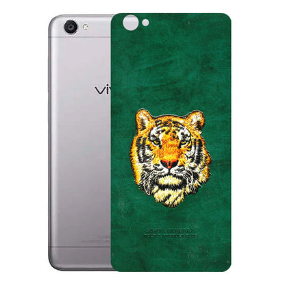 VIVO Y Series Phone Skins (All Models) - Leather Feel Tiger - 3D Embossed Finish (L-111) Vivo Y55