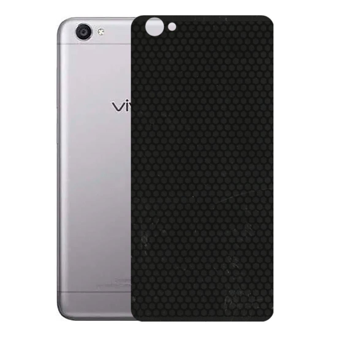 VIVO Y Series Phone Skins (All Models) - Black honeycomb - 3D Embossed Finish (L-114) Vivo Y55