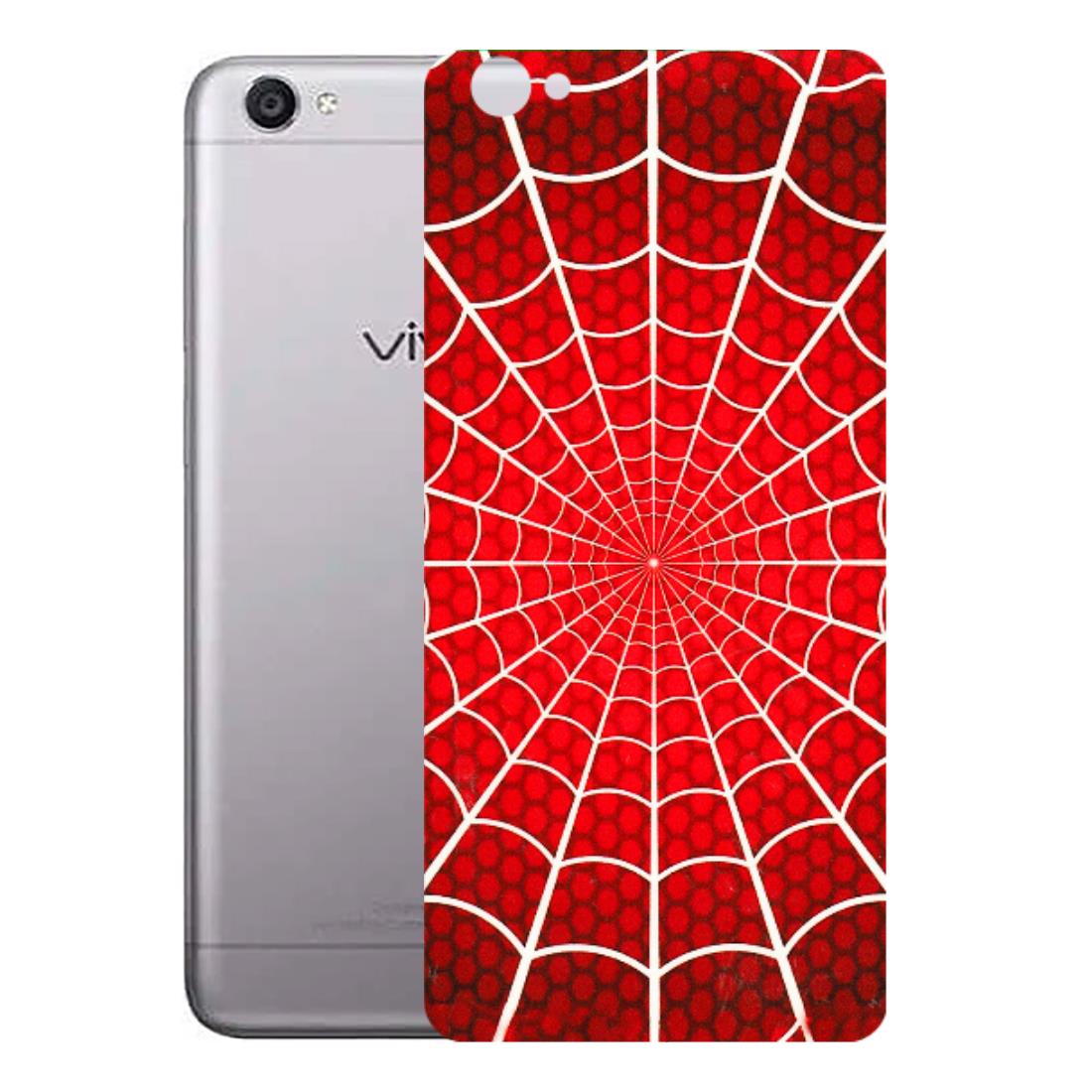 VIVO Y Series Phone Skins (All Models) - Classic Spidey Web - 3D Embossed Finish (L-115) Vivo Y55