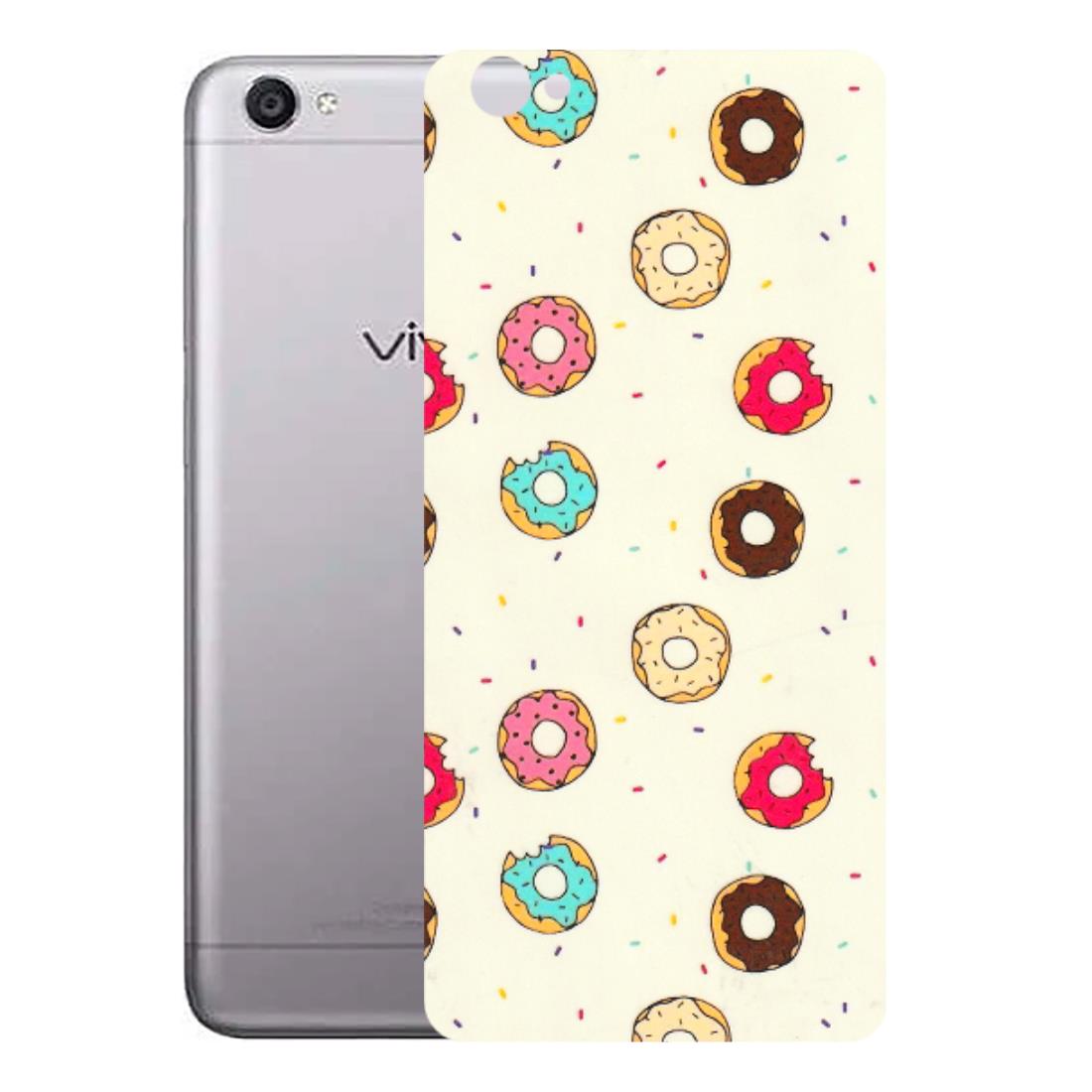 VIVO Y Series Phone Skins (All Models) - Mini Donuts Doodle Art - 3D Embossed Finish (L-122) Vivo Y55