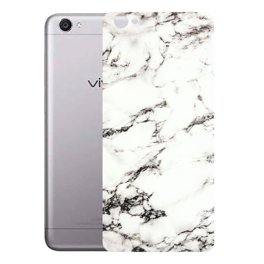 VIVO Y Series Phone Skins (All Models) - Black and White Marble Texture - 3D Embossed Finish (L-124) Vivo Y55