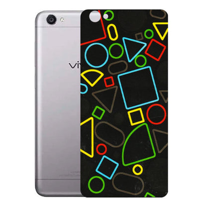 VIVO Y Series Phone Skins (All Models) - Black Shapes - 3D Embossed Finish (L-131) Vivo Y55