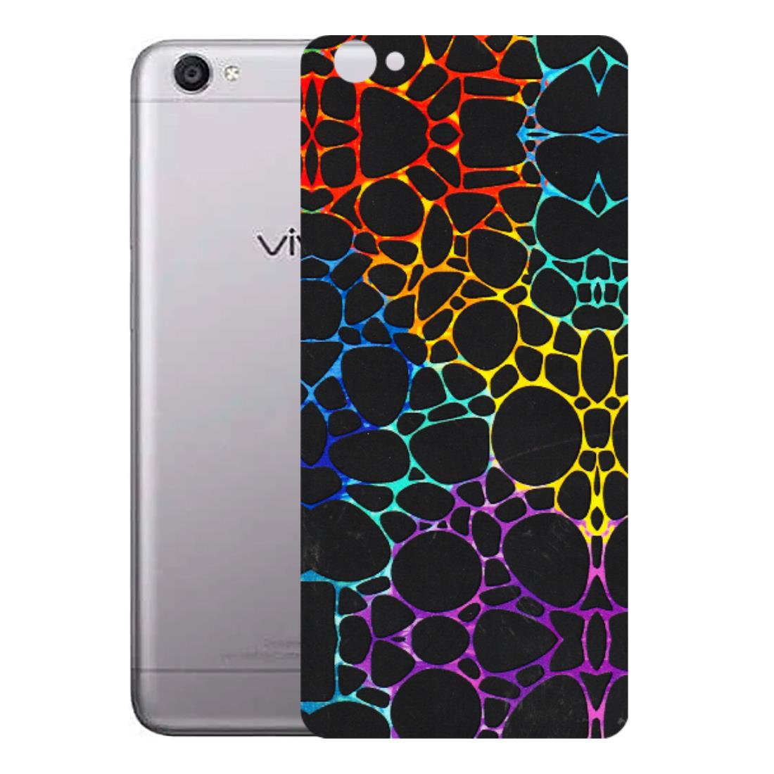 VIVO Y Series Phone Skins (All Models) - Abstract Art MultiColour - 3D Embossed Finish (L-133) Vivo Y55