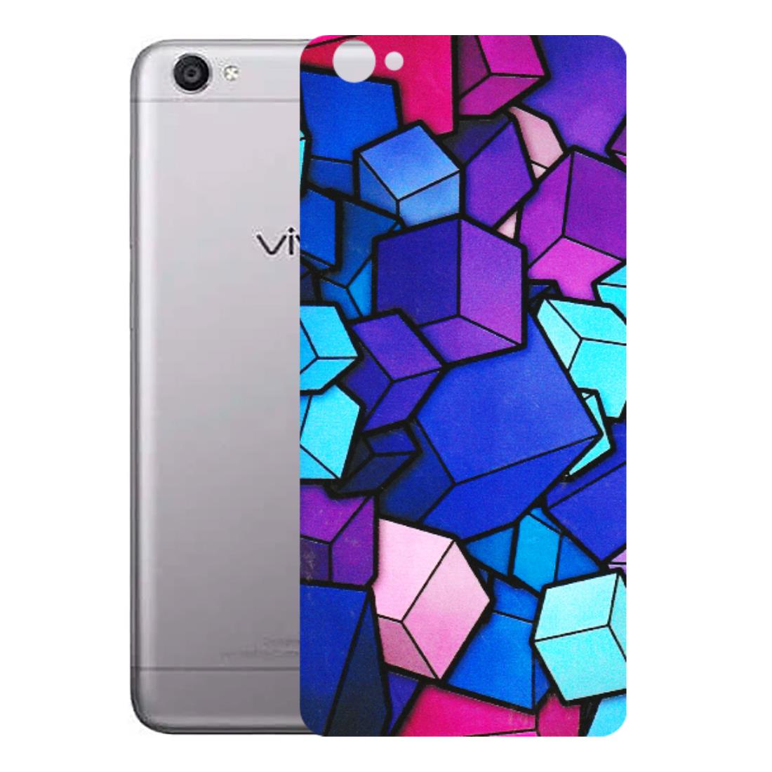 VIVO Y Series Phone Skins (All Models) - Cube Doodle - 3D Embossed Finish (L-141) Vivo Y55