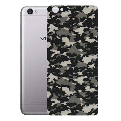 VIVO Y Series Phone Skins (All Models) - Black/Grey Camoflaunge - 3D Embossed Finish (L-142) Vivo Y55