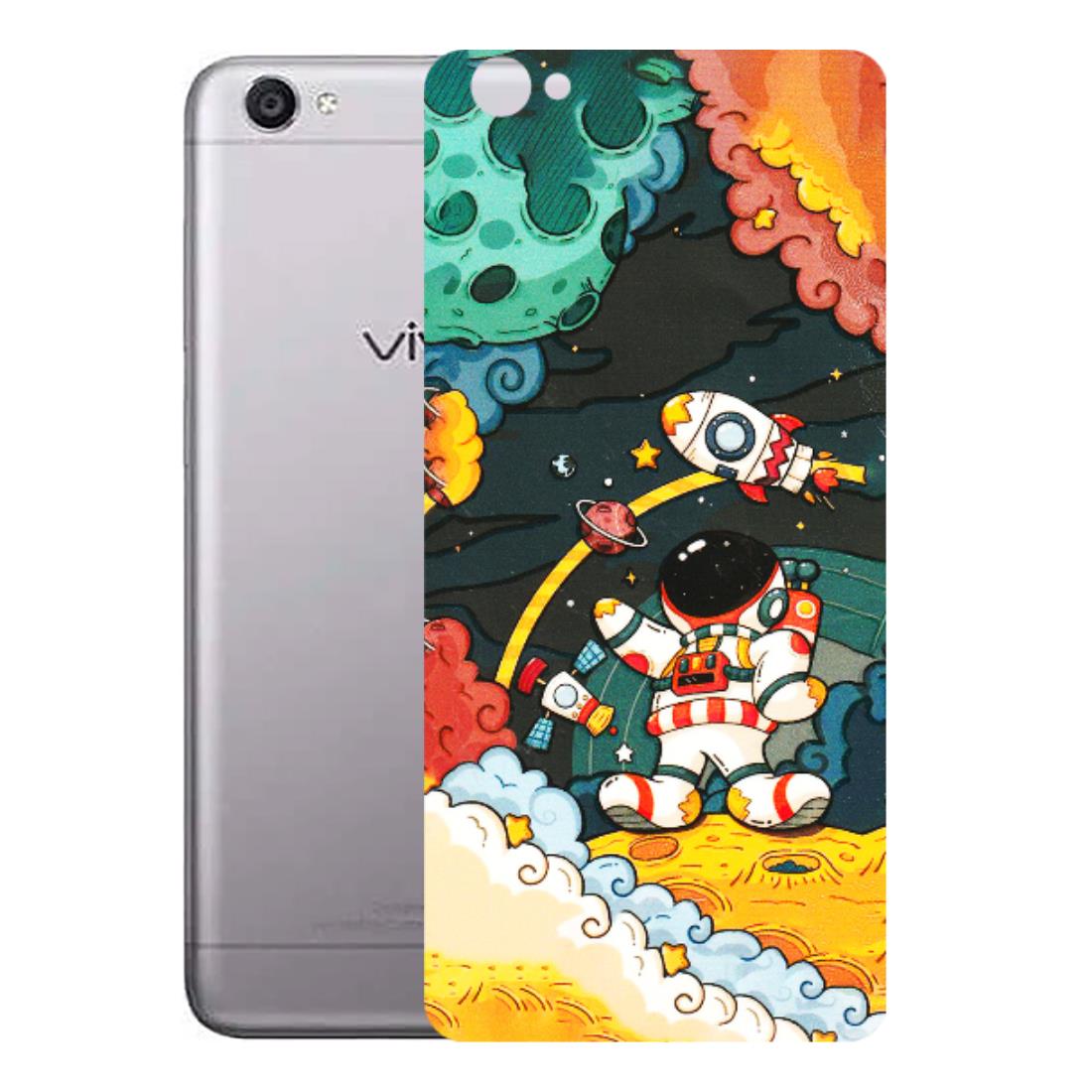 VIVO Y Series Phone Skins (All Models) - Astronauts & Spaceship - 3D Embossed Finish (L-145) Vivo Y55