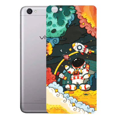 VIVO Y Series Phone Skins (All Models) - Astronauts & Spaceship - 3D Embossed Finish (L-145) Vivo Y55