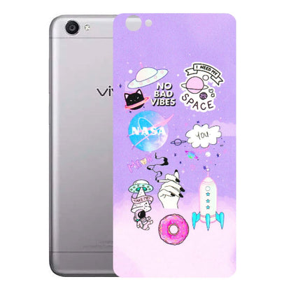 VIVO Y Series Phone Skins (All Models) - I Need My Nasa Skin - 3D Embossed Finish (L-149) Vivo Y55
