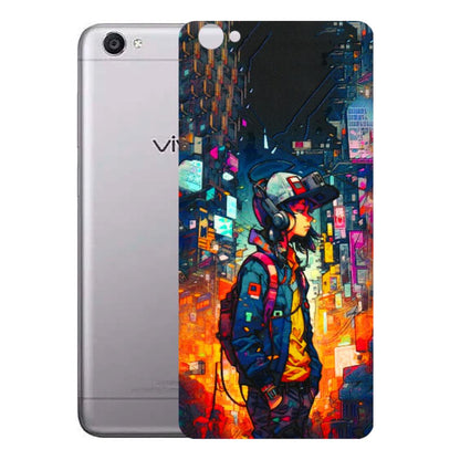 VIVO Y Series Phone Skins (All Models) - Street Anime Guy - 3D Embossed Finish (L-158) Vivo Y55