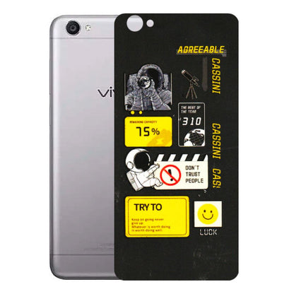VIVO Y Series Phone Skins (All Models) - Black Cassini - 3D Embossed Finish (L-161) Vivo Y55