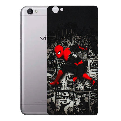 VIVO Y Series Phone Skins (All Models) - SpiderMan New - 3D Embossed Finish (L-162) Vivo Y55