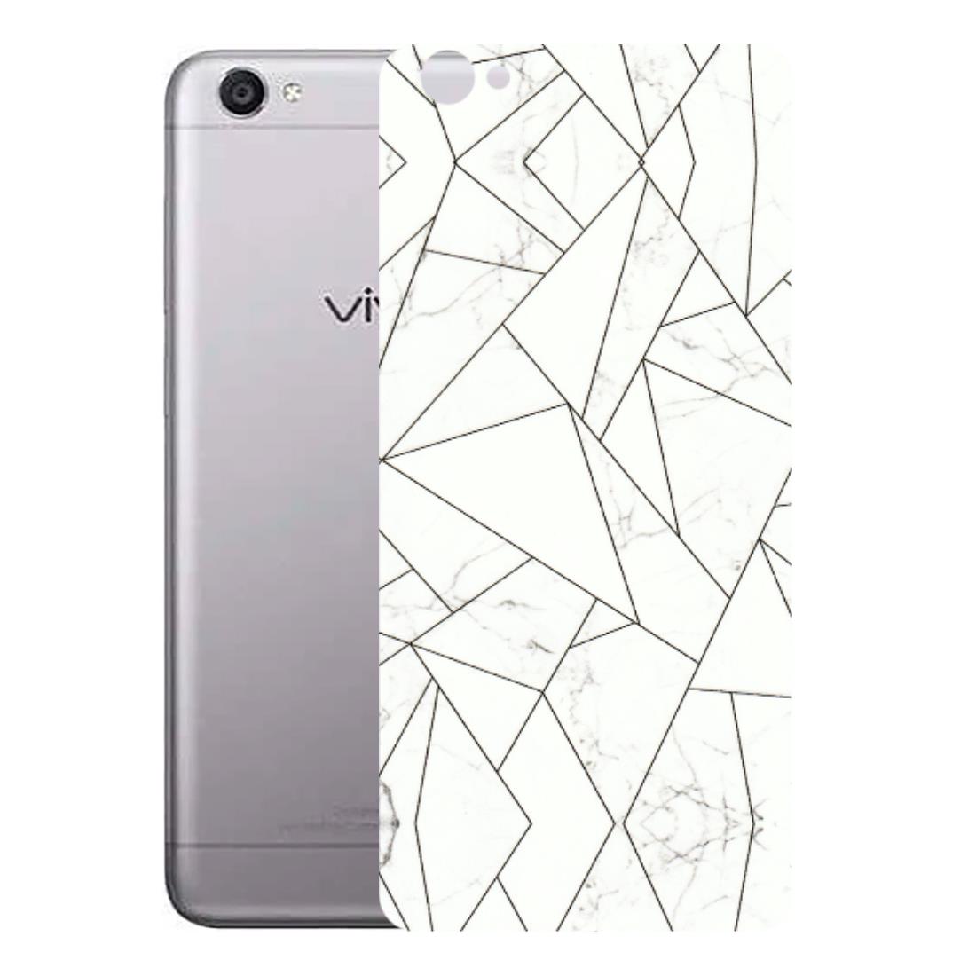 VIVO Y Series Phone Skins (All Models) - Luxury White Marble Effect - 3D Embossed Finish (L-168) Vivo Y55