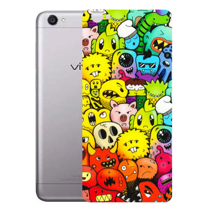 VIVO Y Series Phone Skins (All Models) - Angry Funkies - 3D Embossed Finish (L-169) Vivo Y55