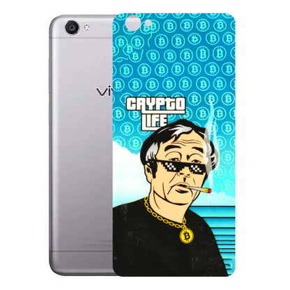 VIVO Y Series Phone Skins (All Models) - Crypto Thug Life - 3D Embossed Finish (L-179) Vivo Y55