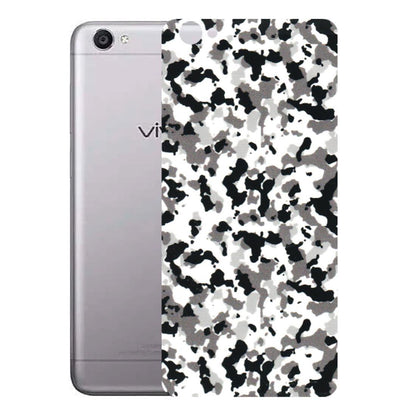 VIVO Y Series Phone Skins (All Models) - White Black Camouflage - 3D Embossed Finish (L-18) Vivo Y55