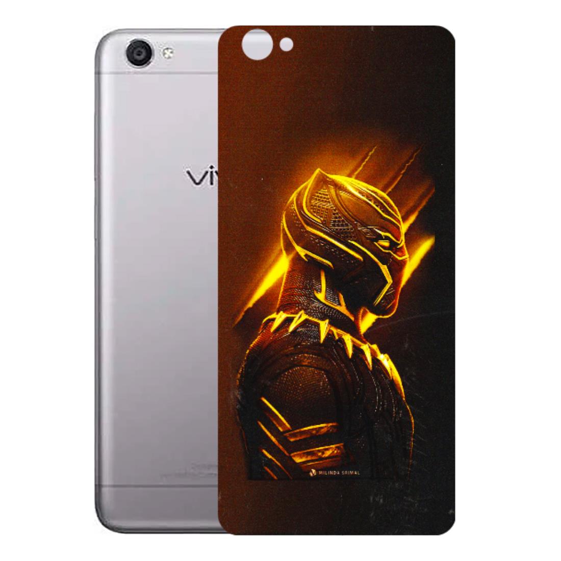 VIVO Y Series Phone Skins (All Models) - Gold Black Panther - 3D Embossed Finish (L-181) Vivo Y55