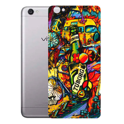 VIVO Y Series Phone Skins (All Models) - Cool Beer Bottle - 3D Embossed Finish (L-193) Vivo Y55
