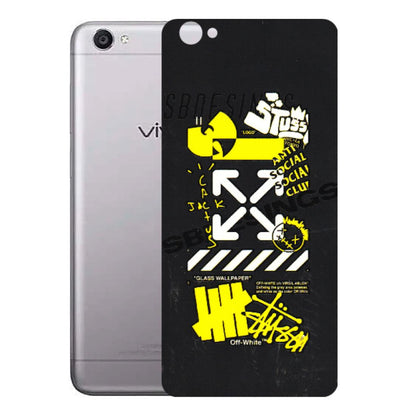 VIVO Y Series Phone Skins (All Models) - Anti Social Graffiti - 3D Embossed Finish (L-198) Vivo Y55
