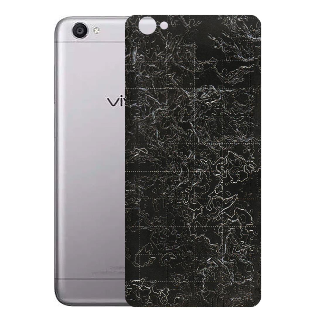 VIVO Y Series Phone Skins (All Models) - Black map Texture - 3D Embossed Finish (L-201) Vivo Y55