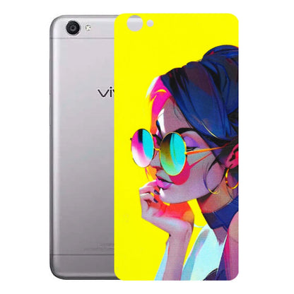 VIVO Y Series Phone Skins (All Models) - Bold Stylish Girl - 3D Embossed Finish (L-222) Vivo Y55