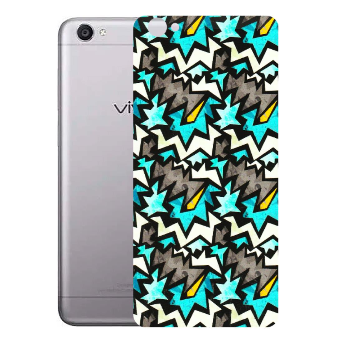 VIVO Y Series Phone Skins (All Models) - Funky Zig Zag - 3D Embossed Finish (L-223) Vivo Y55