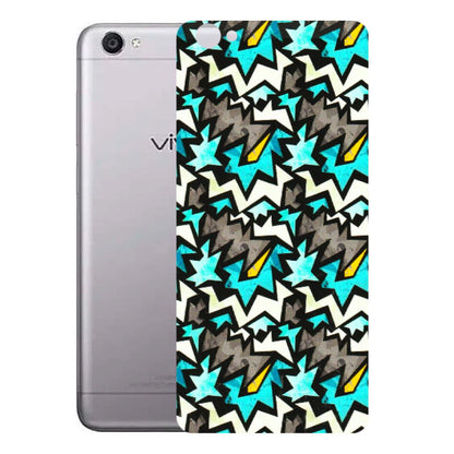 VIVO Y Series Phone Skins (All Models) - Funky Zig Zag - 3D Embossed Finish (L-223) Vivo Y55