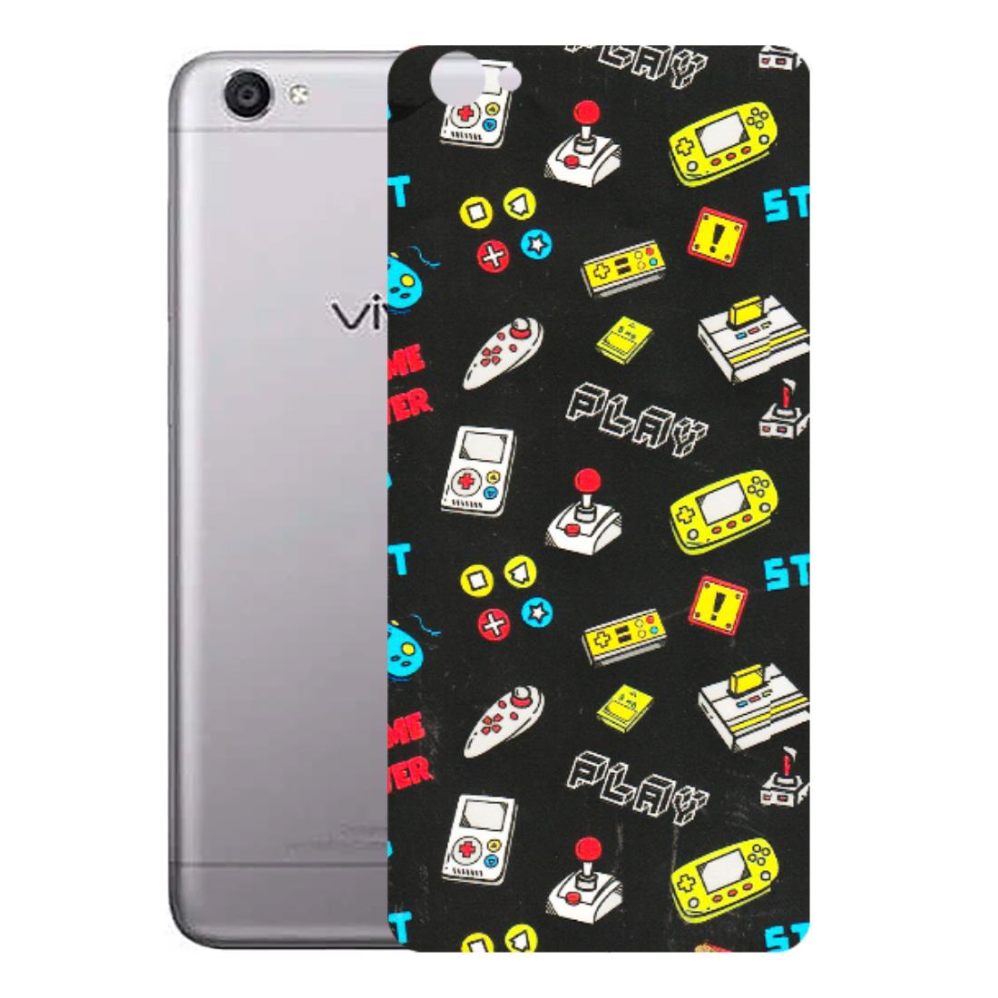 VIVO Y Series Phone Skins (All Models) - Gaming Doodles - 3D Embossed Finish (L-224) Vivo Y55