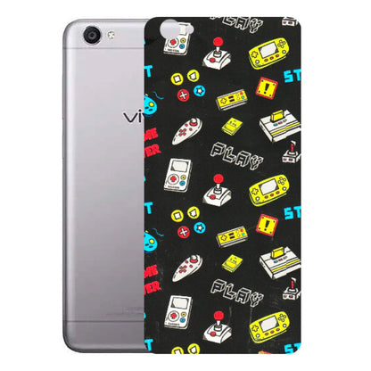VIVO Y Series Phone Skins (All Models) - Gaming Doodles - 3D Embossed Finish (L-224) Vivo Y55