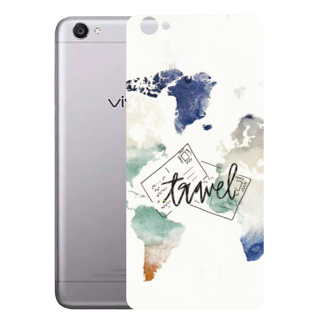 VIVO Y Series Phone Skins (All Models) - Travel The World - 3D Embossed Finish (L-232) Vivo Y55