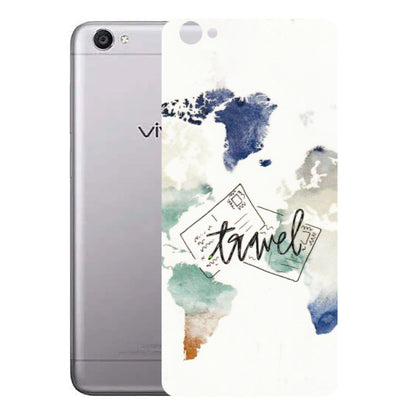 VIVO Y Series Phone Skins (All Models) - Travel The World - 3D Embossed Finish (L-232) Vivo Y55